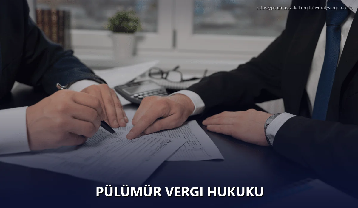 Pülümür Vergi Hukuku